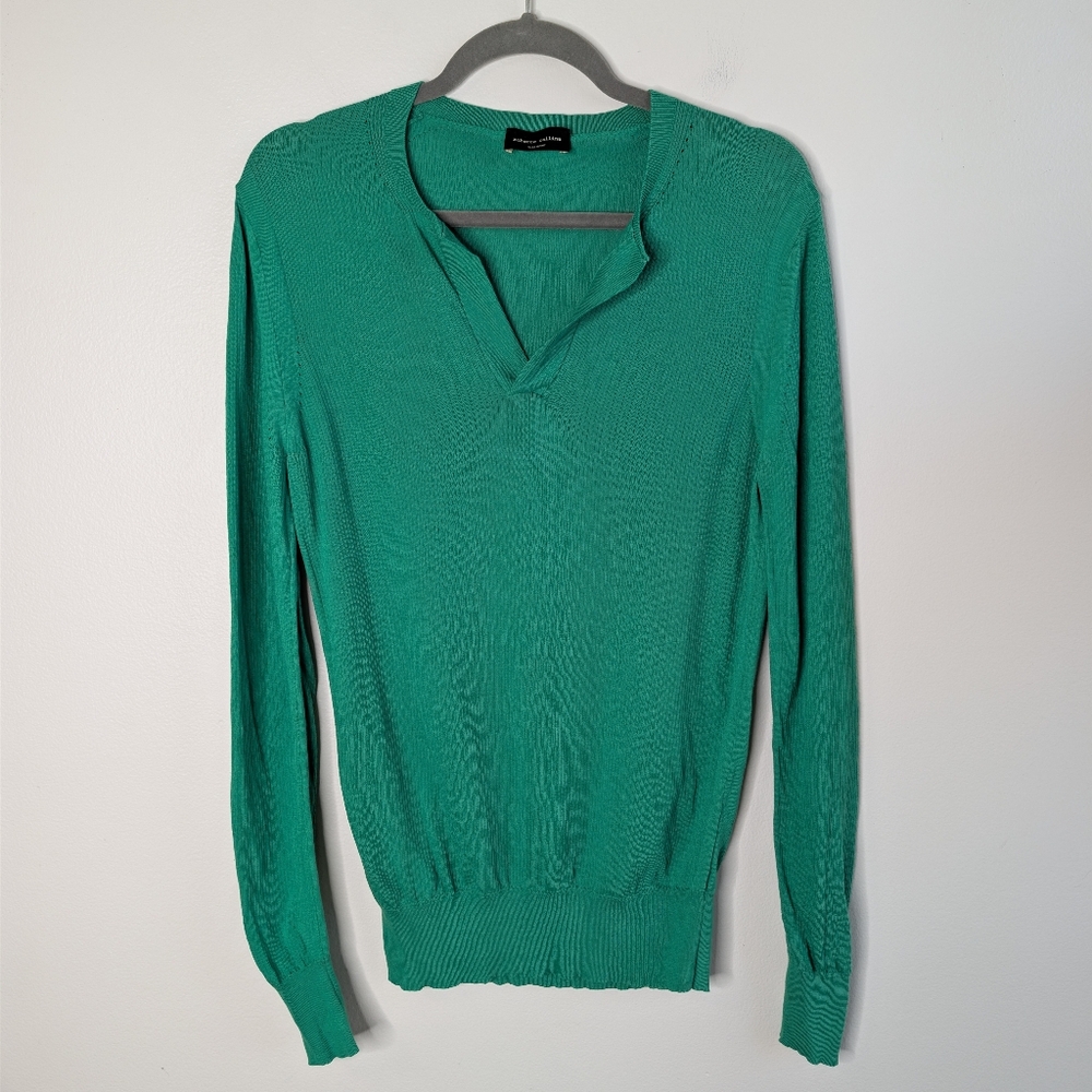 Roberto Collina Ribbed Thin Knit Sweater